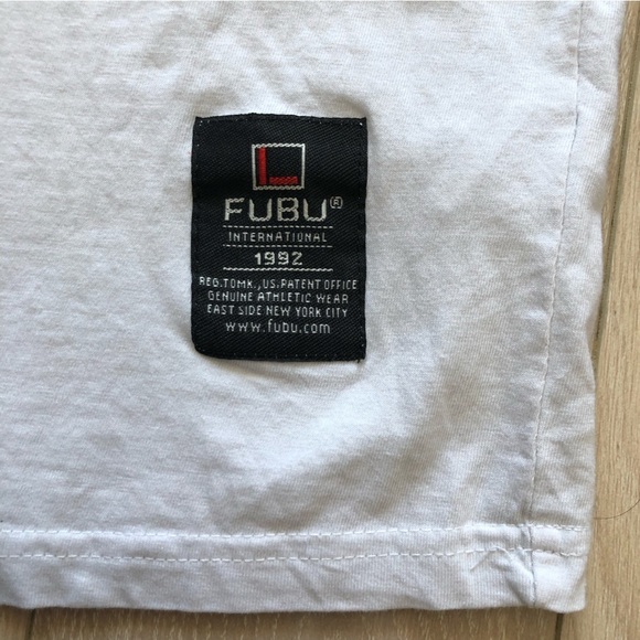 FUBU Worldwide T Shirt Embroidered - Picture 5 of 14